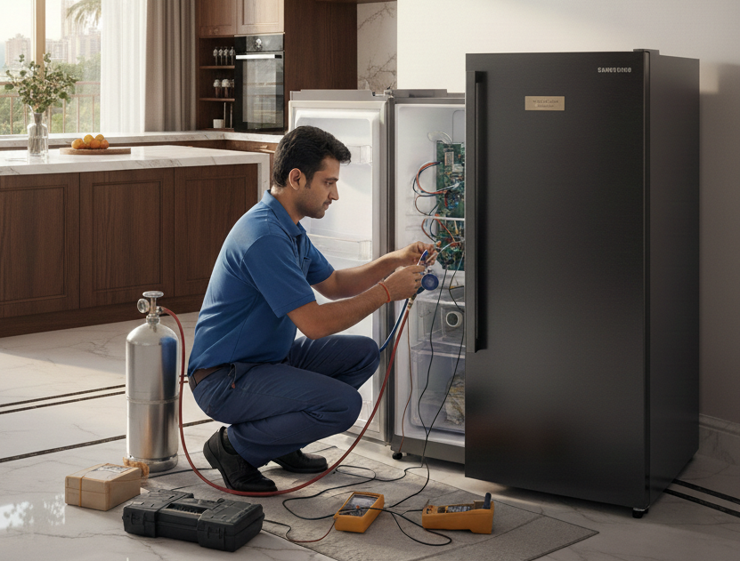 Fridge Gas Charging